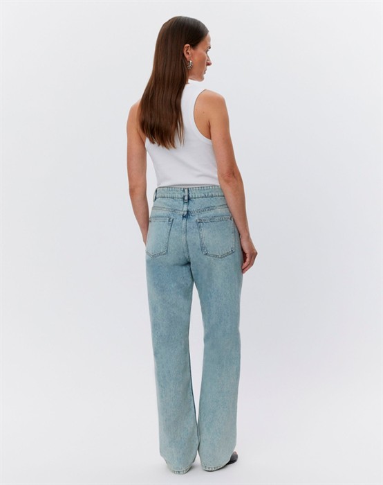 Lou Vintage Blue Denim Jeans